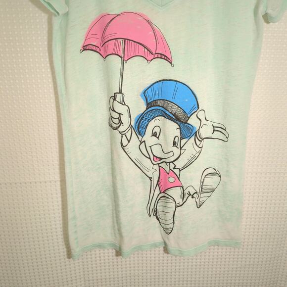 Disneyland Disney World M Women’s T-Shirt Jiminy Cricket Graphic Tee Park - Picture 2 of 4